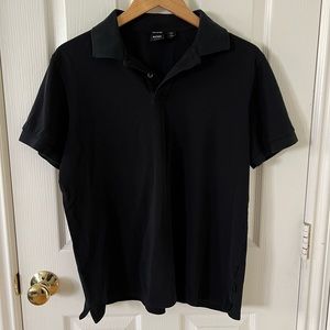 BOSS Hugo Boss 👕🖤 slim fit, Large, black polo